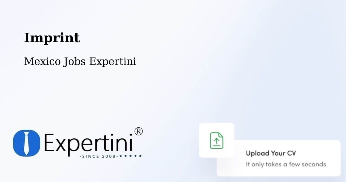 Imprint – Chilapa - Mexico Jobs Expertini